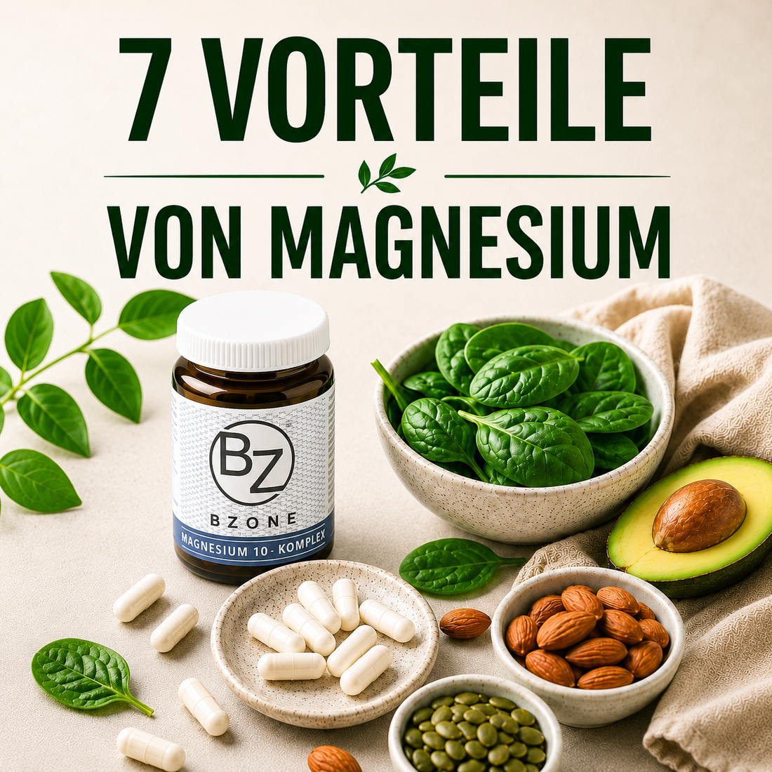 7 Vorteile von Magnesium